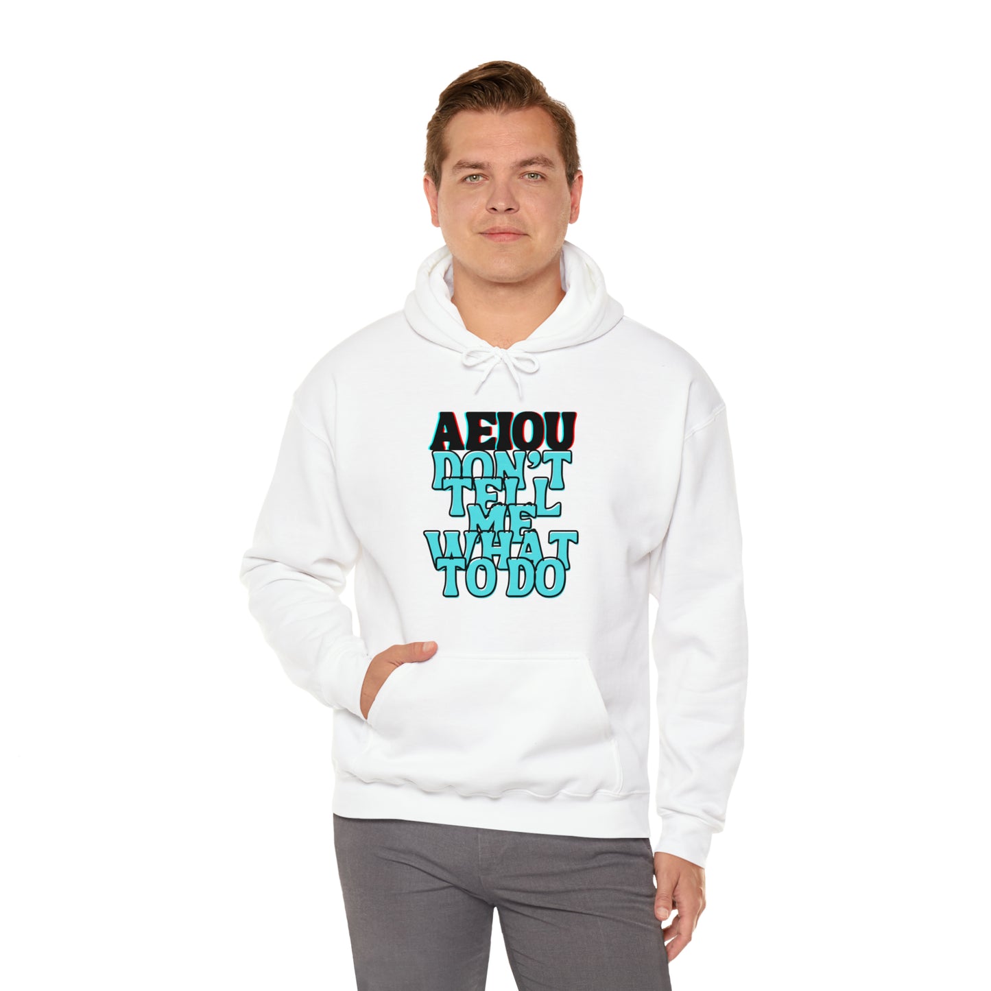AEIOU Unisex Heavy Blend™ Hooded Sweatshirt