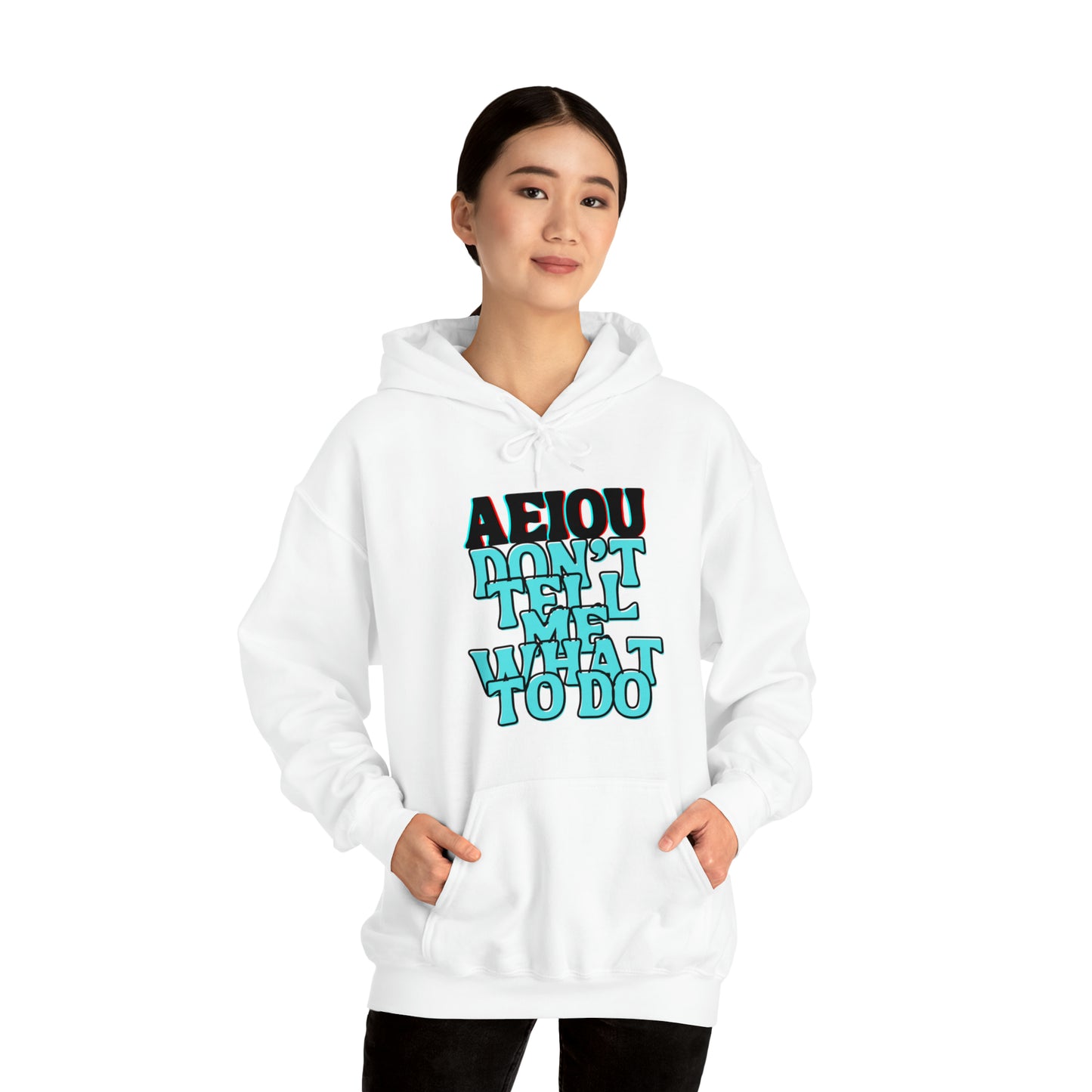 AEIOU Unisex Heavy Blend™ Hooded Sweatshirt