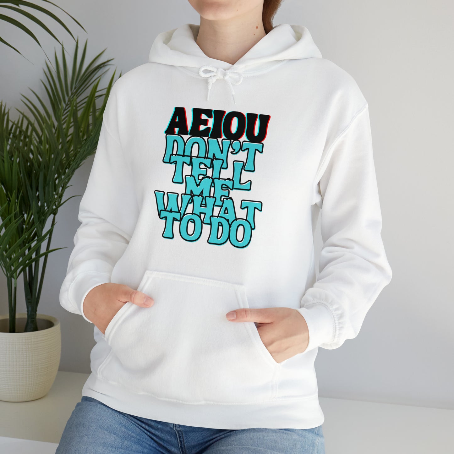 AEIOU Unisex Heavy Blend™ Hooded Sweatshirt