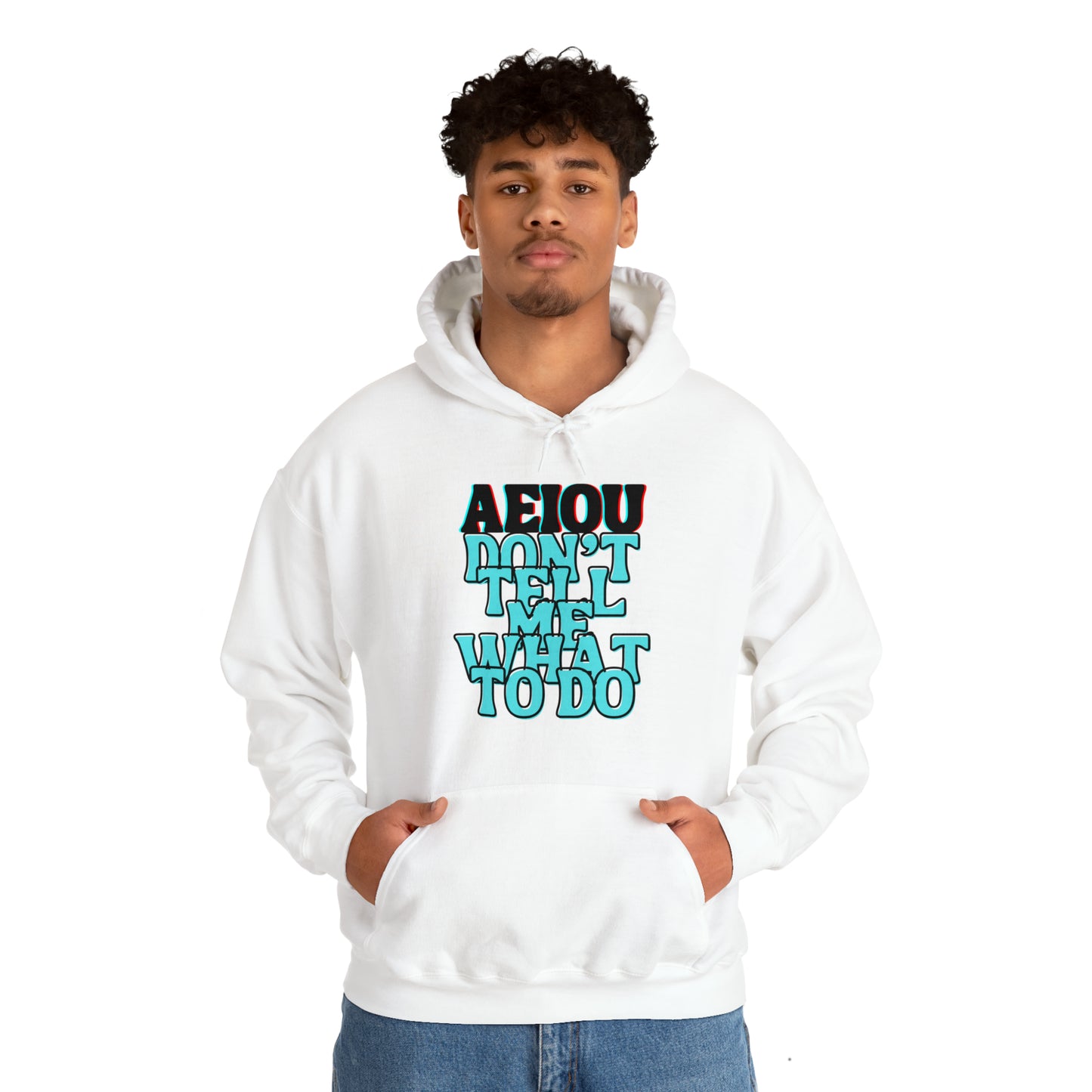 AEIOU Unisex Heavy Blend™ Hooded Sweatshirt