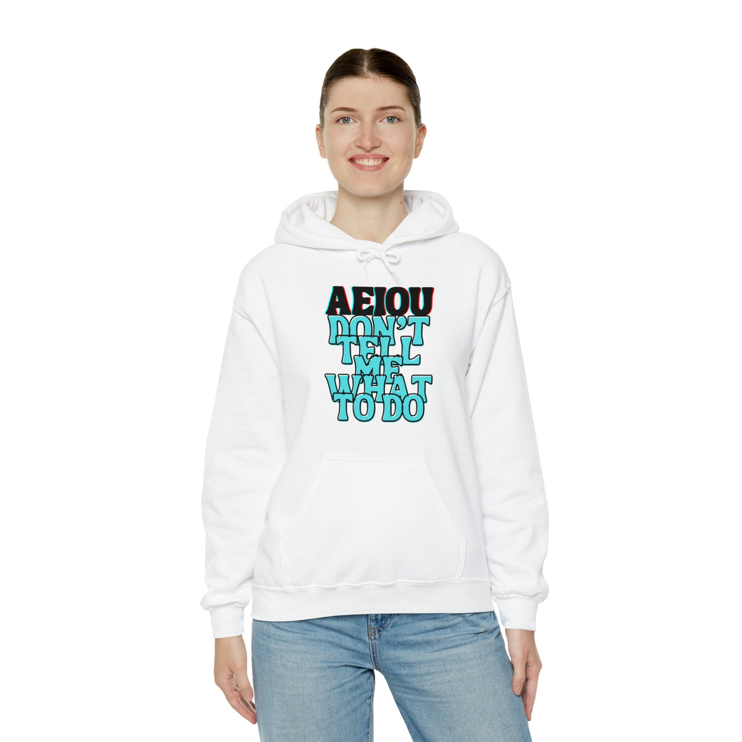 AEIOU Unisex Heavy Blend™ Hooded Sweatshirt